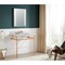 Anzzi 34.5 in. Console Sink in Rose Gold with Carrara White Counter Top CS-FGC004-RG - alternate 3
